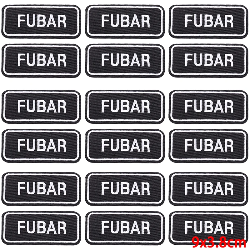 Parche de proverbio con eslogan, parches bordados para planchar en la ropa, parches termoadhesivos para ropa, parche con letras DIY, 10 piezas por lote - imagen 2