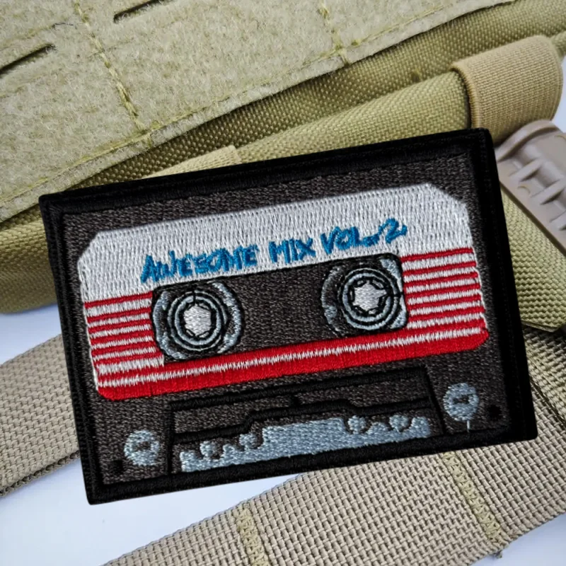 Parche bordado 3D con cinta, chaleco táctico, sombreros con gancho y bucle, insignia de moral, mochila, pegatinas decorativas, parches para brazalete para ropa - imagen 4