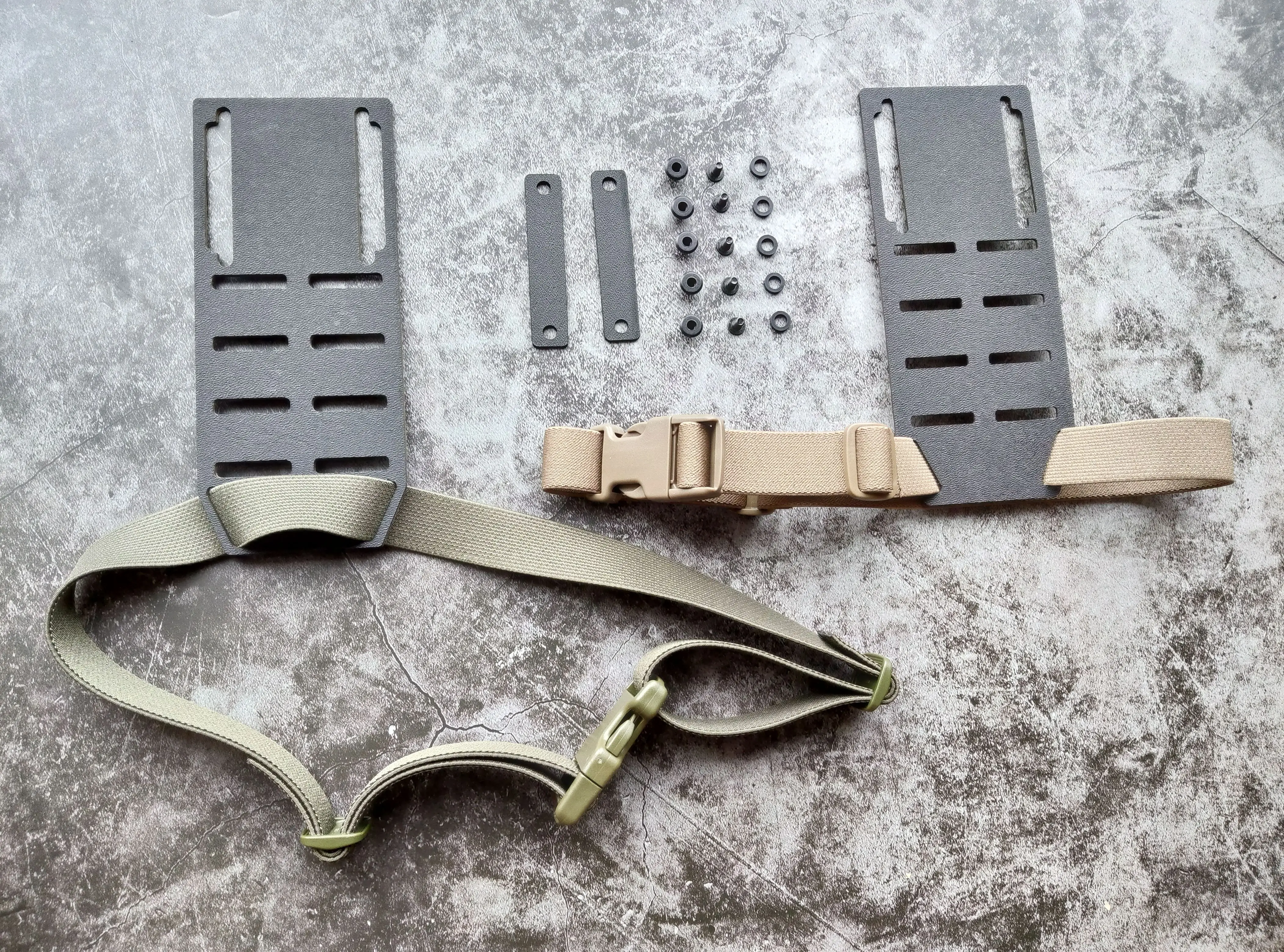 Adaptador modular de extracción rápida con placa de hundimiento para revistas versión optimizada 5,8, compatible con MOLLE de un solo enlace - imagen 4