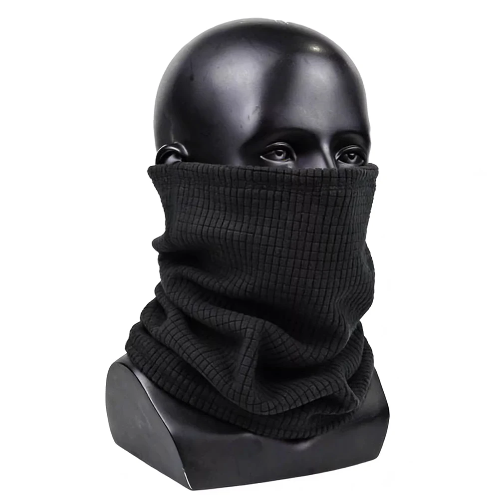 Máscara táctica de cuello de lana Polar para senderismo al aire libre, montañismo, protección contra el frío y el cuello para otoño e invierno - imagen 2