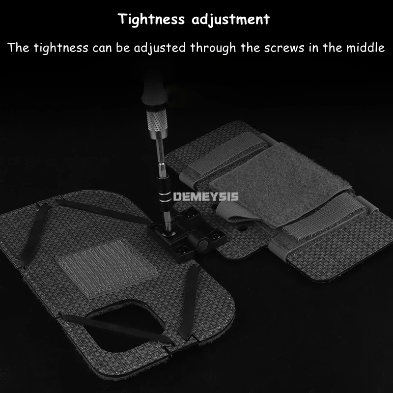 Chaleco de caza MOLLE, funda de teléfono, tablero de navegación plegable, aparejo de pecho ligero, bolsa de soporte para teléfono para IPhone 15 Pro - imagen 5