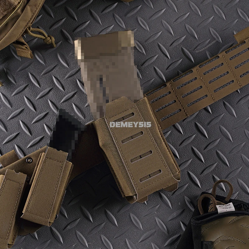 Bolsas magnéticas para pistolas tácticas 5,56 7,62, bolsa para una sola revista, bolsa para exteriores, pistola de caza Airsoft AR M4 MOLLE Mag, bolsas portadoras - imagen 4