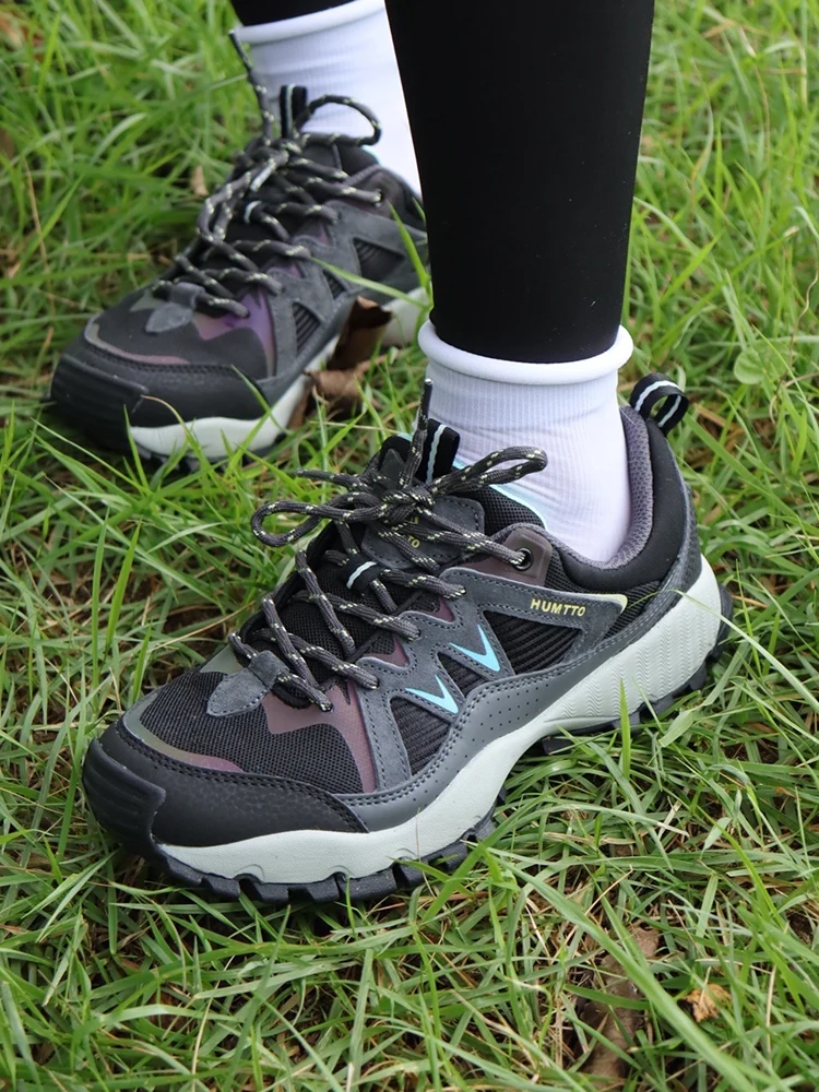 Zapatos HUMTTO Trail, zapatos de trekking para mujer, tenis informales, zapatos de senderismo, zapatillas ligeras para escalar al aire libre, tobillo transpirable - imagen 5