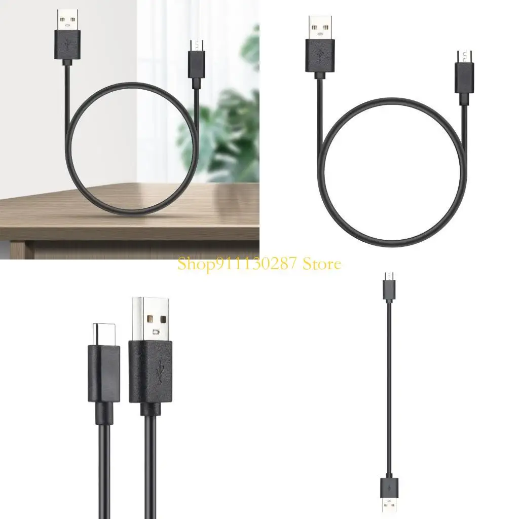 J1HC Cable USB Tipo C corto, Cable cargador velocidad USB A a USB C 5V1A Carga