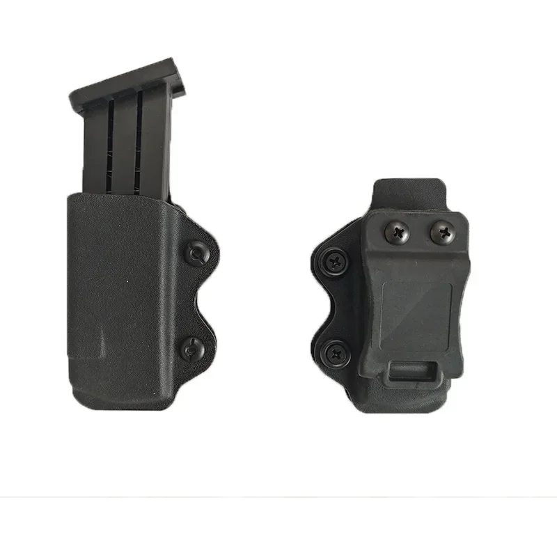 Portaequipajes táctico IWB Mag para Glock 17 19 26/23/27/31/32/33 M9 P226 USP 92F, funda para cargador individual, IWB OWB Gear - imagen 4