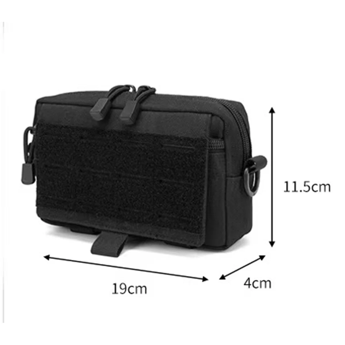 Bolsa médica táctica para exteriores, bolsa Molle Admin, utilidad, corte láser, bolsa de herramientas EDC, cinturón de senderismo, riñonera, bolsas modulares horizontales - imagen 5