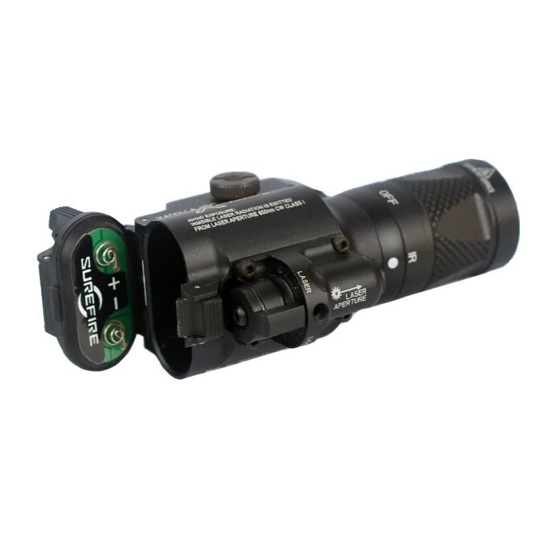 SOTAC-GEAR Shenhuo X400V-IR linterna táctica colgante de visión nocturna 800 lúmenes luz fuerte riel guía de 20MM - imagen 3