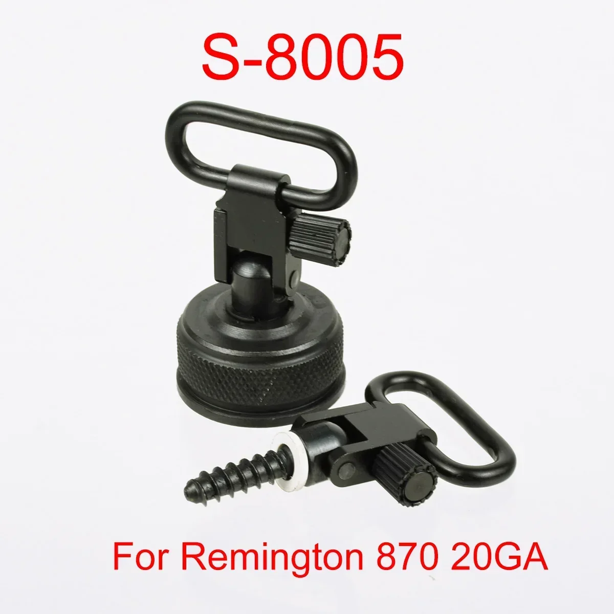 Juego de adaptadores giratorios de eslinga desmontable rápido de Metal táctico Mossberg 500 Remington 870 1100 para Rifle Shotgun Express 20GA 12GA - imagen 5