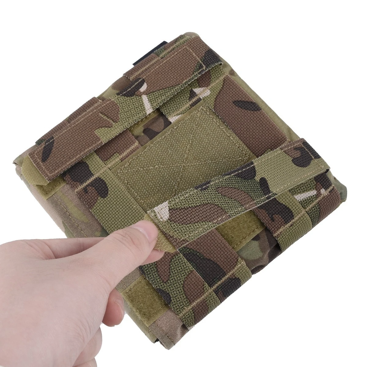 Bolsa de placa lateral táctica para chaleco JPC2.0 AVS Molle, bolsa lateral de camuflaje para caza 35107, equipo táctico, bucle de gancho suave a prueba de golpes - imagen 5