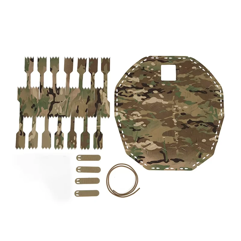 Funda universal para casco de camuflaje con supresión IR para aventuras al aire libre, caza y actividades Airsoft - imagen 3
