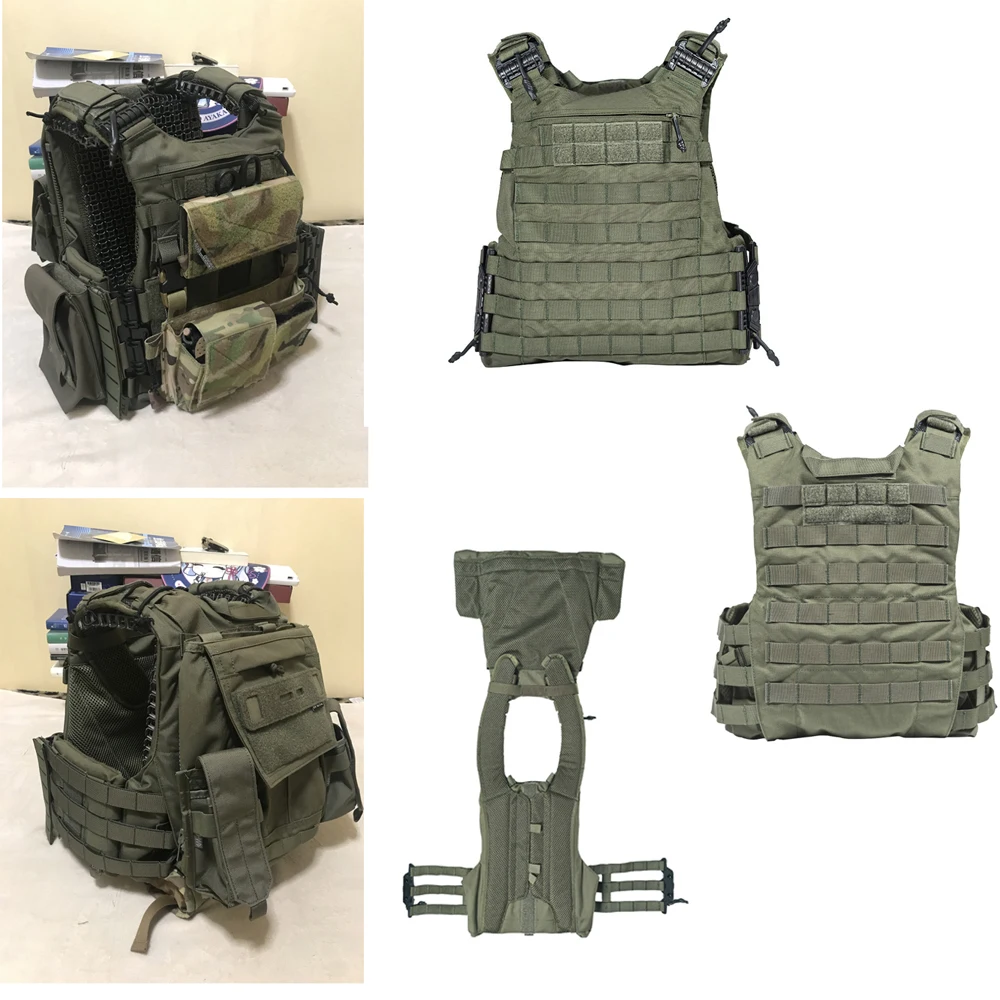 Chaleco táctico IRR para exteriores, chaleco compacto ligero de liberación rápida retardante de llama - imagen 2