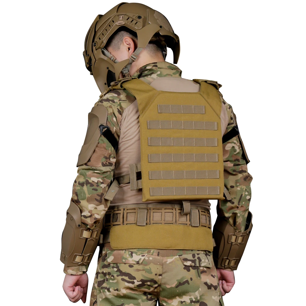 Armadura táctica MOLLE Modular 3D chaleco protector de caza traje para tiro de Paintball, CS Wargame, Cosplay, accesorio de fiesta de baile - imagen 5