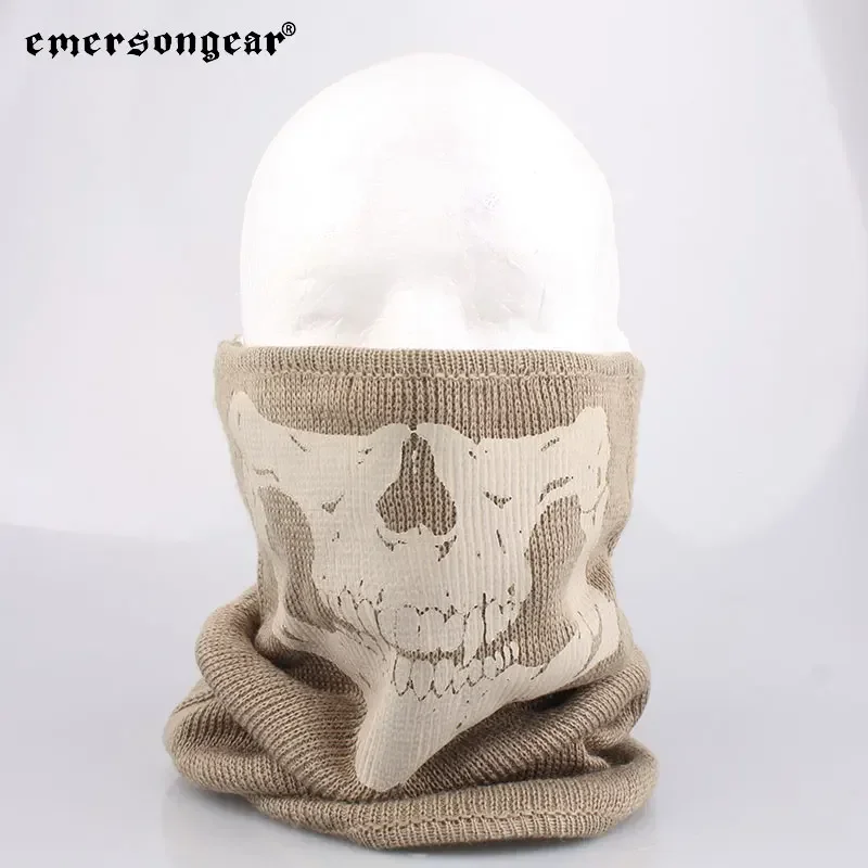 Emersongear, polaina táctica Merino Proline para el cuello, velo de lana para la cara, máscara de francotirador, bufanda, deportes, senderismo, ciclismo, caza, deportes al aire libre SG - imagen 3