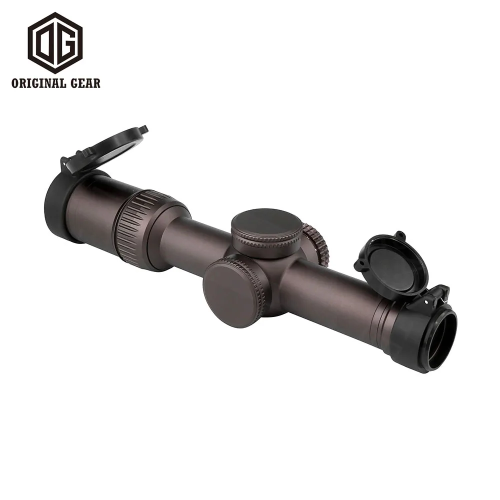 Mira telescópica táctica SFP RZ 1-6X RZ 1-6X24 RZ HD GEN2-E 1-6X24mm LPVO, mira de punto rojo VMR-2 retícula MOA, novedad de 2024 - imagen 4