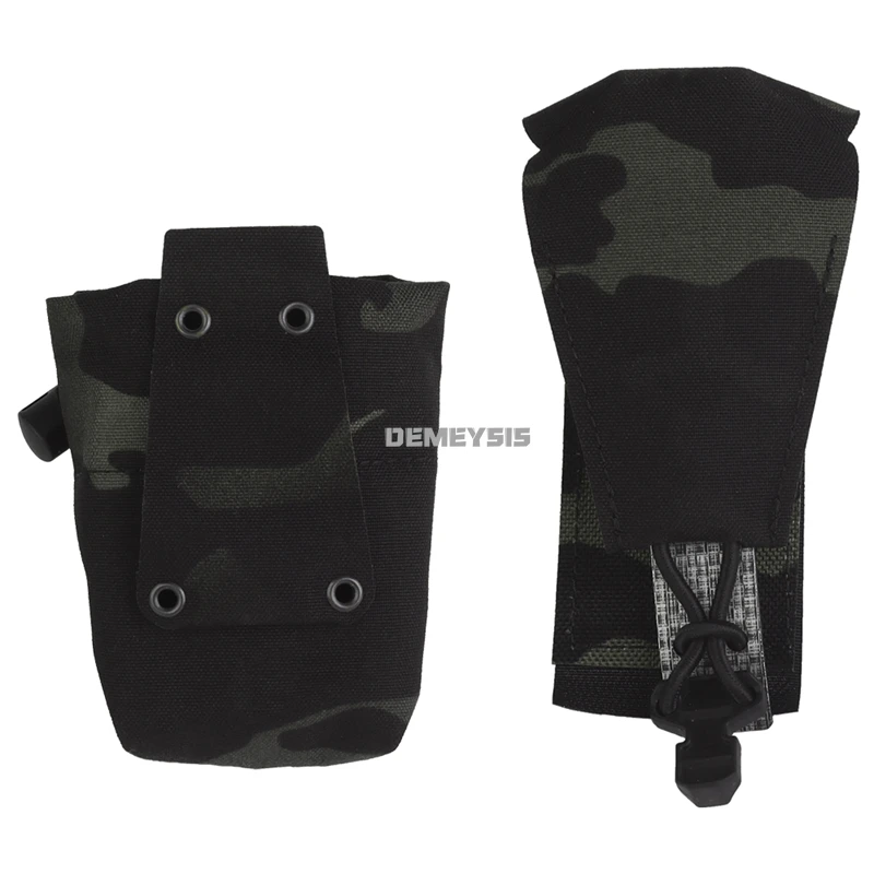 Bolsas MOLLE de cintura táctica para exteriores, herramientas para acampar y senderismo, bolsillo para Airsoft, tiro, caza, Radio, bolsa Molle, cinturón, riñonera - imagen 2