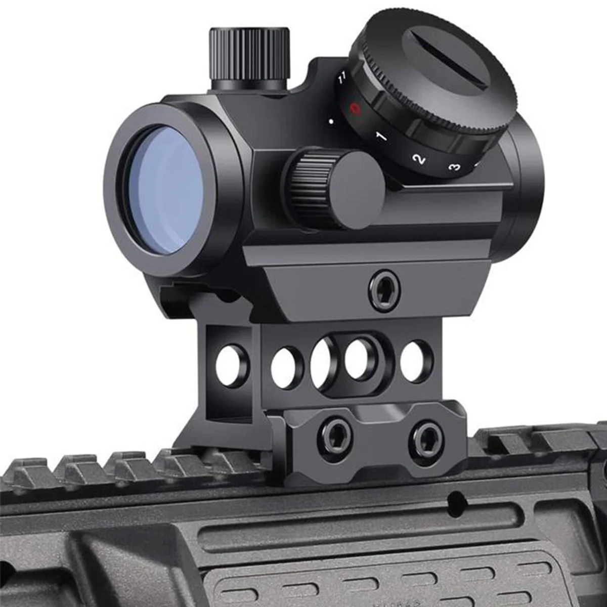 Mira RDS-25 Punto Rojo Táctica – Riel 20mm para Airsoft