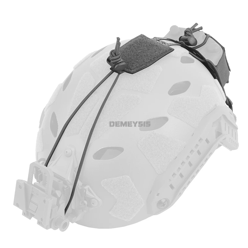 PVS31 NVG bolsa de almacenamiento de batería para casco CS cascos de tiro de combate bolsa de contrapeso bolsa táctica NVG soporte para caja de batería - imagen 5