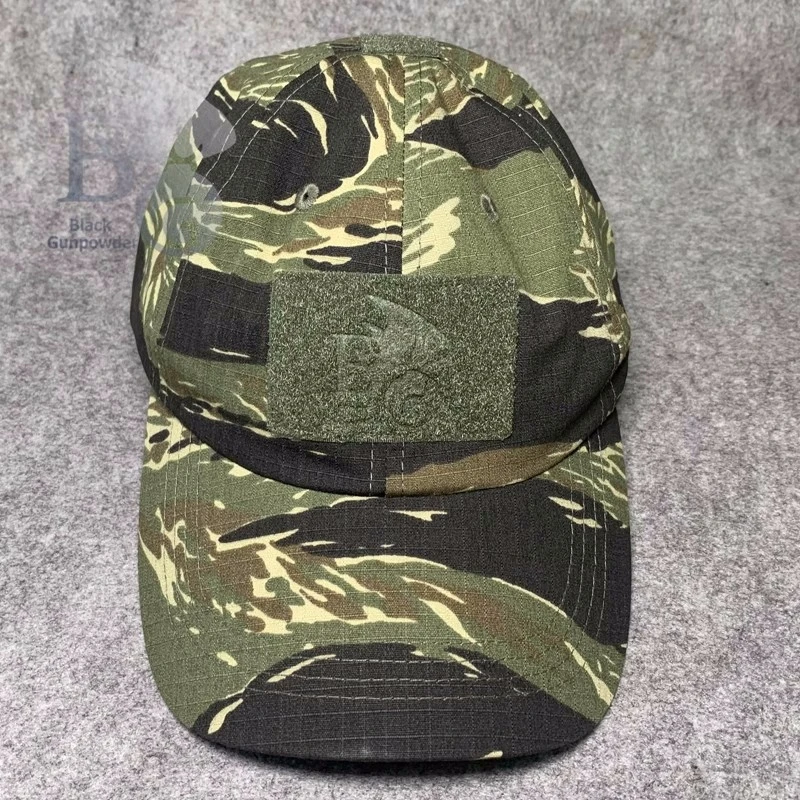 Gorra De béisbol táctica para exteriores, gorro De tela antiinfrarroja De algodón y nailon 50/50, Camuflaje nocturno del desierto, bloque en T - imagen 4