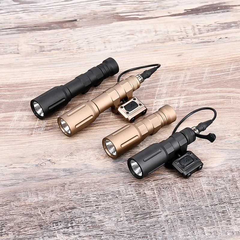 Wadsn-linterna táctica PLH V2 ModButton, interruptor de presión remoto, adecuado para riel de 20mm, 1300 lúmenes, Arma de caza, luz de exploración - imagen 4