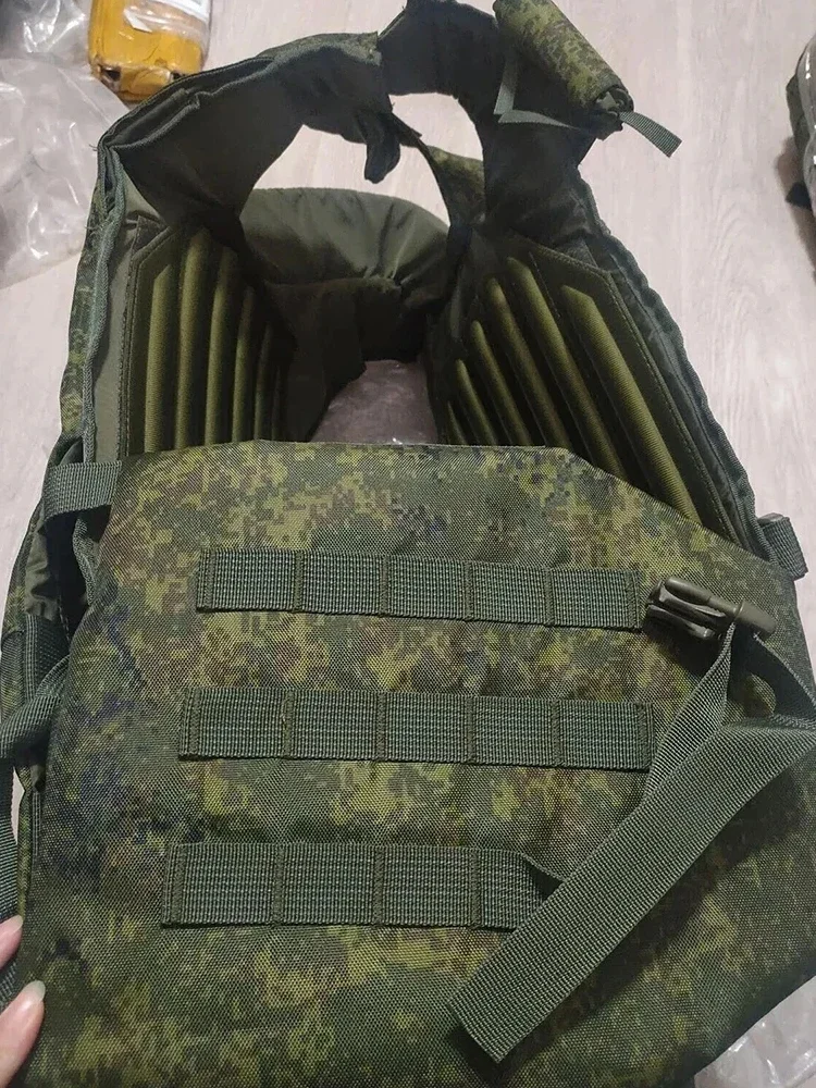 Almohadilla de placa de revestimiento de tablero de cojín de pecho de goma suave EVA, placa de jaula de cintura lateral, placa de coxis para chaleco táctico ruso 6B45 - imagen 5