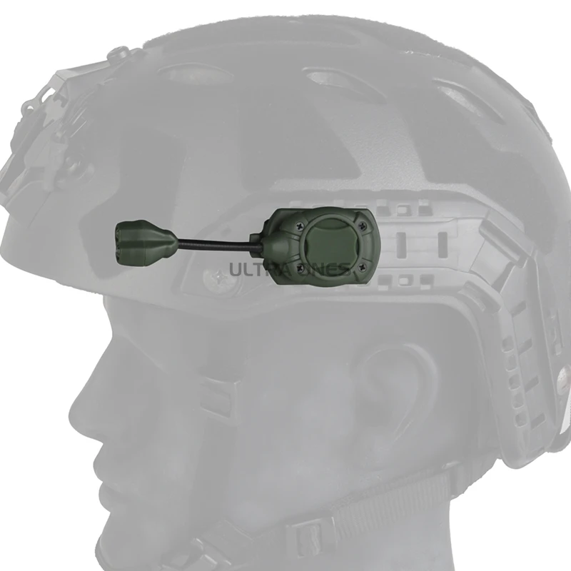 Cascos tácticos interruptor de luz LED sistema de iluminación Modular para personas modo Dual luces de señal de caza para senderismo al aire libre lámpara para casco - imagen 4