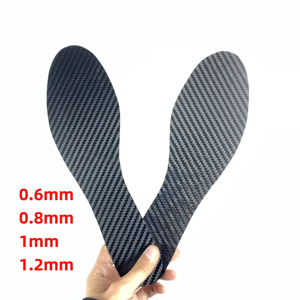 Plantillas de fibra de carbono para deportes al aire libre, absorción de impactos, alta elasticidad, palma completa, protección para los pies, plantilla de placa central - imagen 4