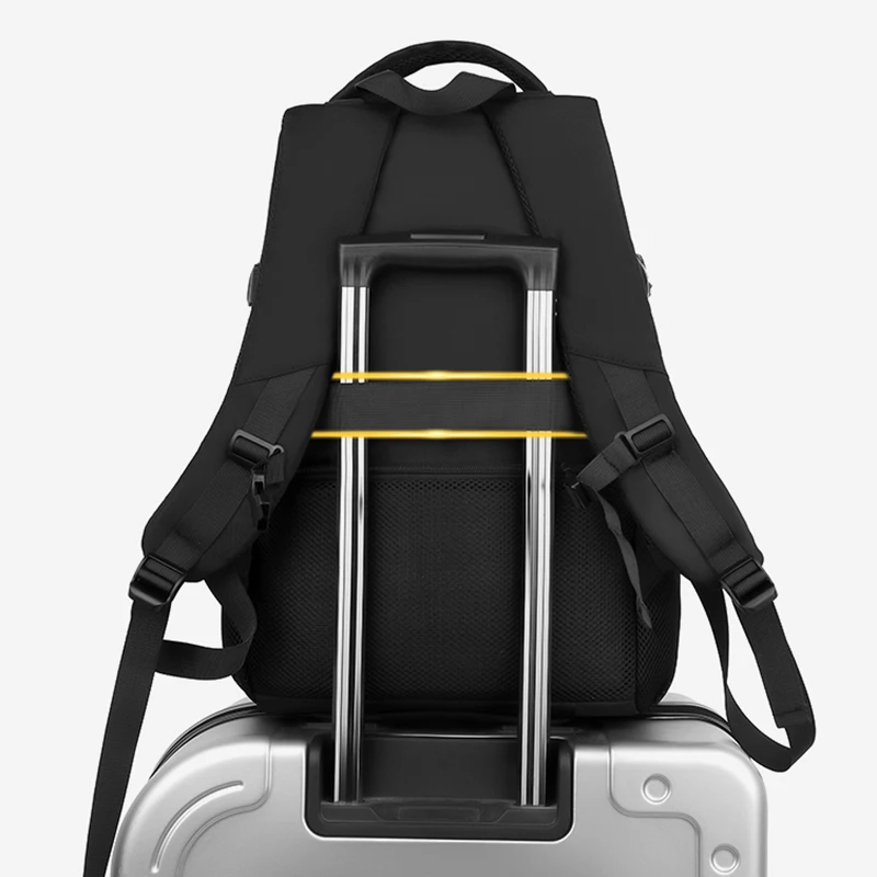 Mochila para senderismo y acampada para hombre, viaje, deportes al aire libre, entrenamiento, senderismo, mochila reflectante, viaje de negocios, bolsas para ordenador portátil para estudiantes - imagen 4