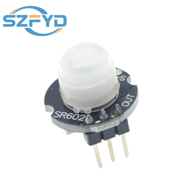 1/5/10 Uds Mini módulo de sensor de movimiento SR602-Kit PIR infrarrojo piroeléctrico con para Arduino DIY - imagen 4