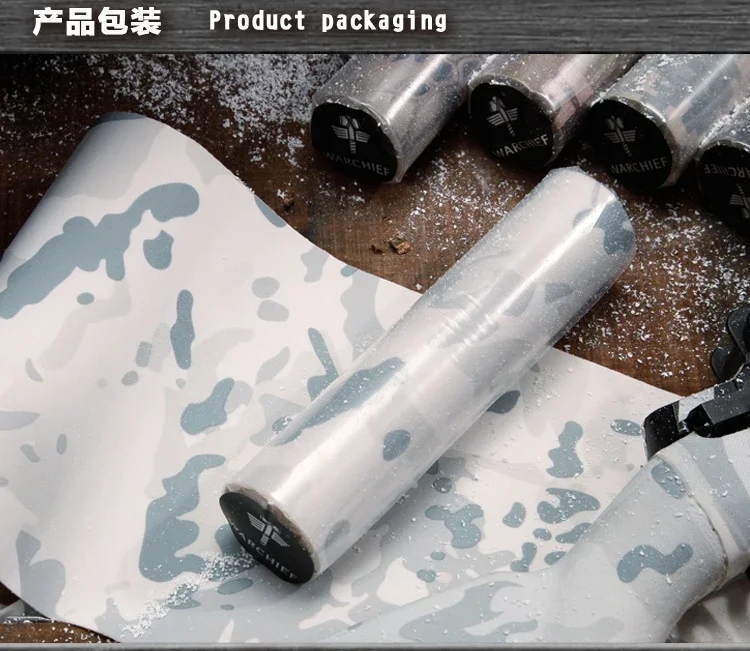 20X150CM equipo táctico de piel de pistola cinturón de caza de camuflaje autoenvoltura súper elástica impermeable - imagen 3