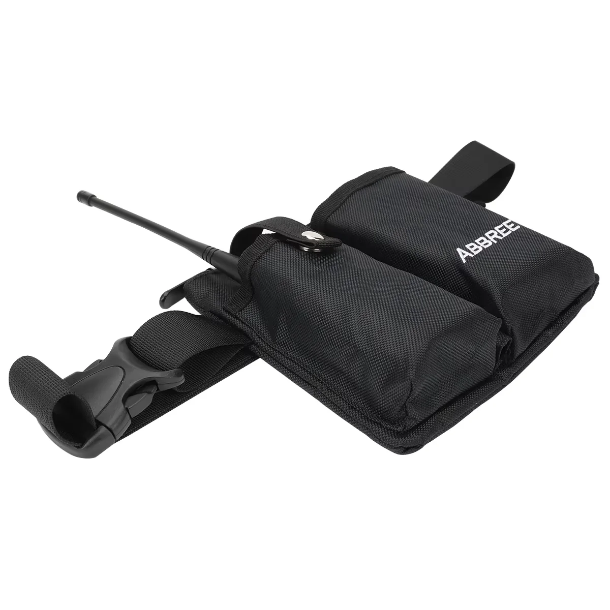 ABBREE-riñonera para restaurante, Bar, hoteles, cafeterías, camarero, bolsa para delantal, bolsa para Baofeng UV-5R 888S UV-S9 Walkie Talkie - imagen 3