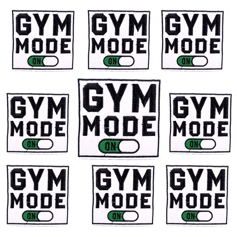 Parche bordado de letras para ropa, 10 piezas, venta al por mayor - imagen 5