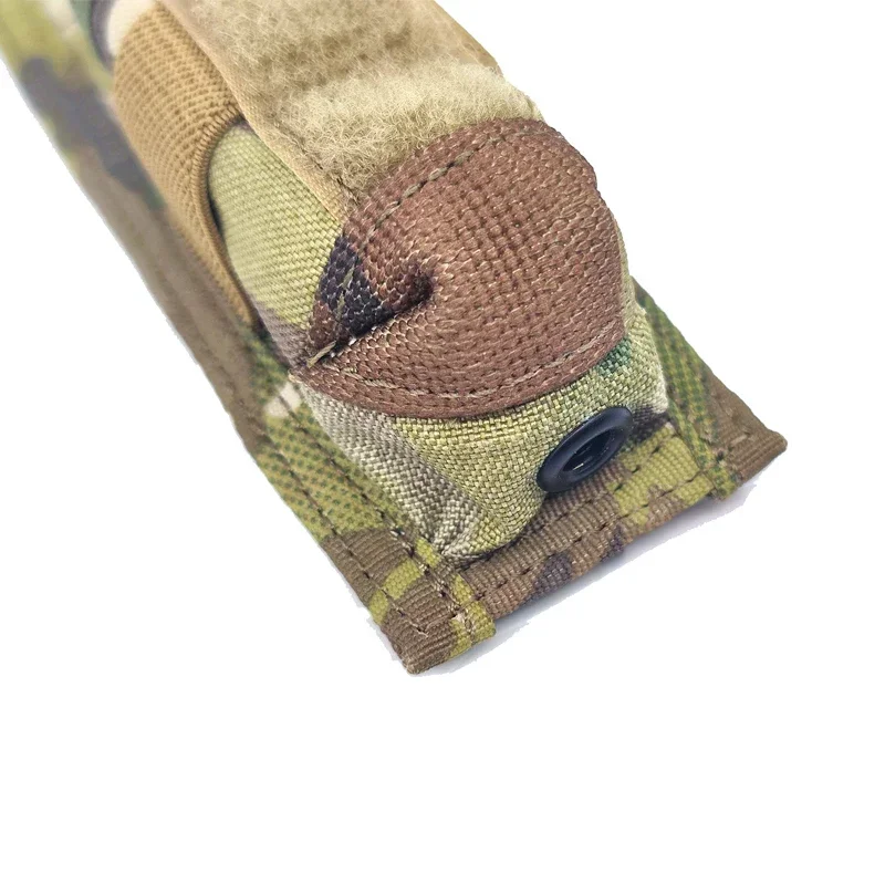 Bolsa para revistas Airsoft de 9mm, bolsa táctica individual Molle Mag para caza al aire libre, herramienta pequeña, soporte para bolsa de cintura, equipo - imagen 5