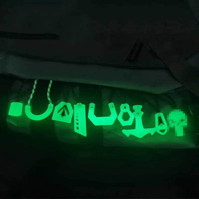 Hebilla de cuerda de tracción luminosa, accesorios tácticos funcionales para mochila, mango de extensión de cable, colgante de cola, ropa para exteriores - imagen 3