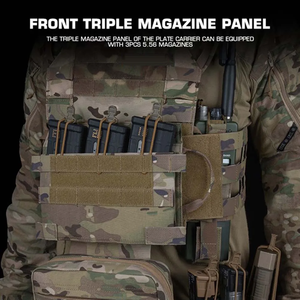 Conjunto de portaplacas táctico de asalto, chaleco táctico para exteriores, Serie R, JPC 3,0 - imagen 5