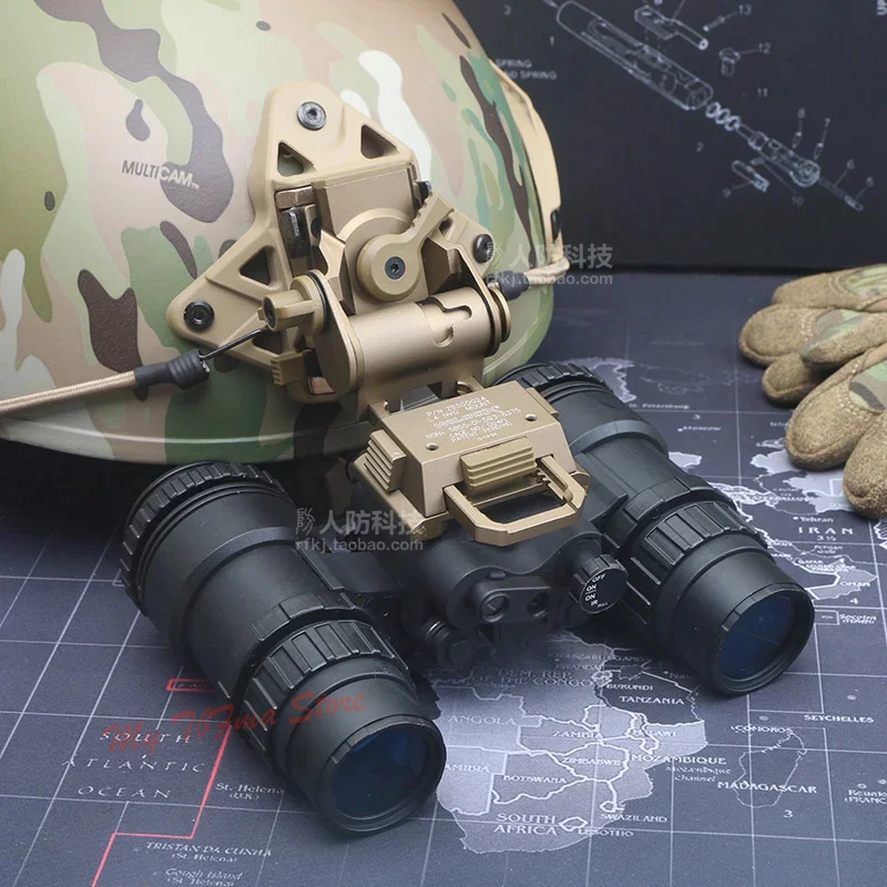 FMA-Casco táctico NVG AN-PVS31, modelo simulado con función de luz, versión TB1284-B - imagen 5