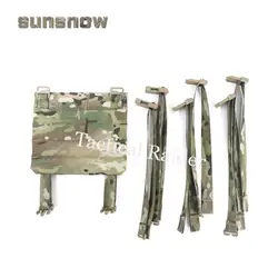 Soporte inferior de mochila liviana para exteriores, accesorios de conexión de marco trasero, tablero trasero externo