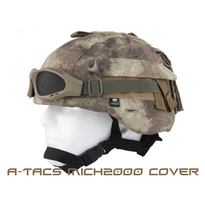 Emersongear-Paño para casco táctico Gen.2, cubierta protectora para MICH 2000 2001 Gen II, caza, Airsoft, tiro al aire libre, deportes AT - imagen 5