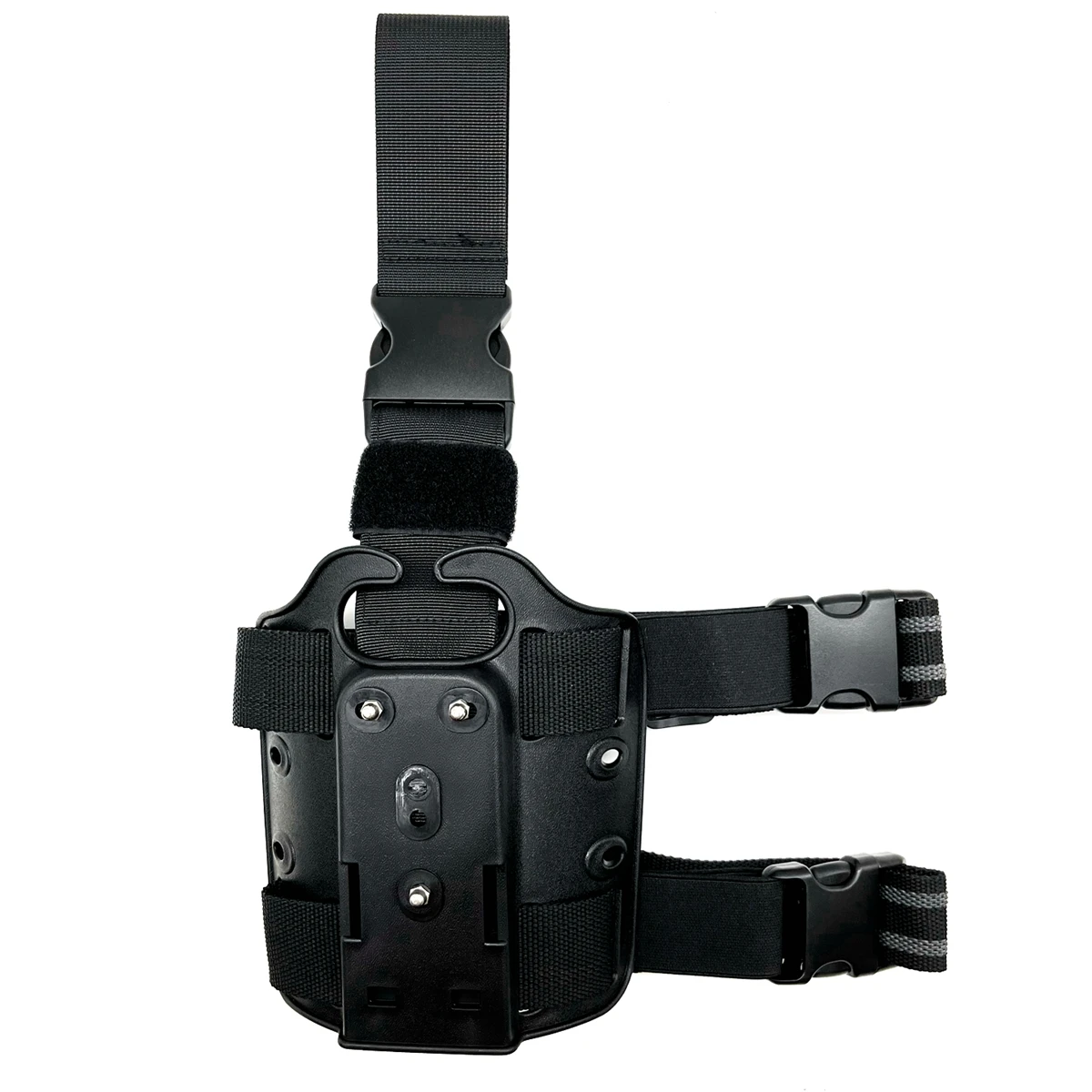 Plataforma táctica de pierna caída, Panel de aparejo de muslo para funda de pistola, adaptador de pierna caída con correa antideslizante para el muslo y hebilla de liberación rápida - imagen 4