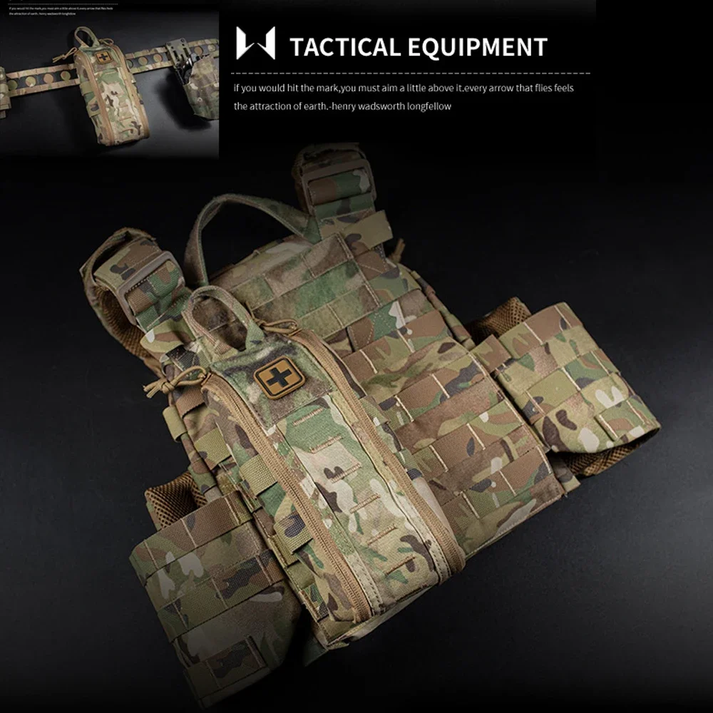 Botiquín Primeros Auxilios Táctico MOLLE - Riñonera Médica Respuesta Rápida - imagen 5