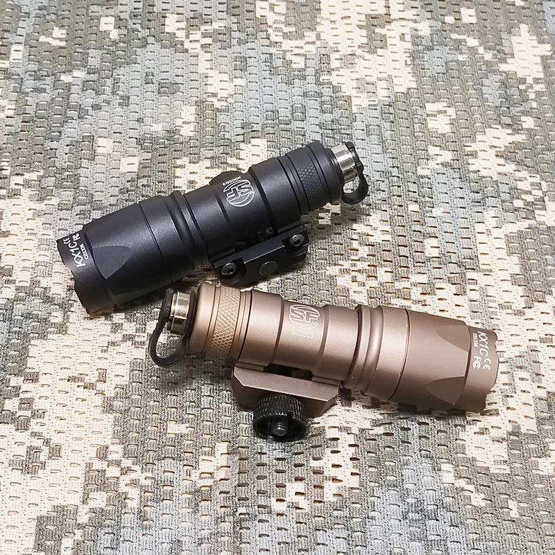 Linterna táctica de Airsoft M300 M600 WADSN Surefir Scout luz M300A M600C linterna LED blanco caza foco accesorio Metal - imagen 3