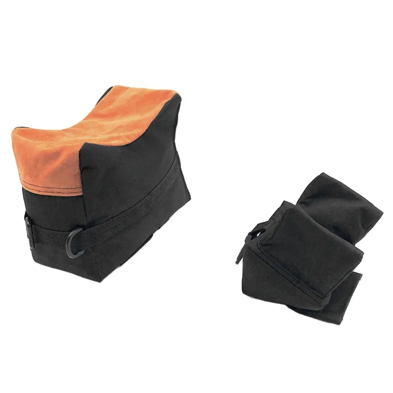 Bolsa de tiro para francotirador, soporte frontal y trasero para Rifle, banco de arena sin relleno, tachuelas para exteriores, soporte para Rifle de caza - imagen 4