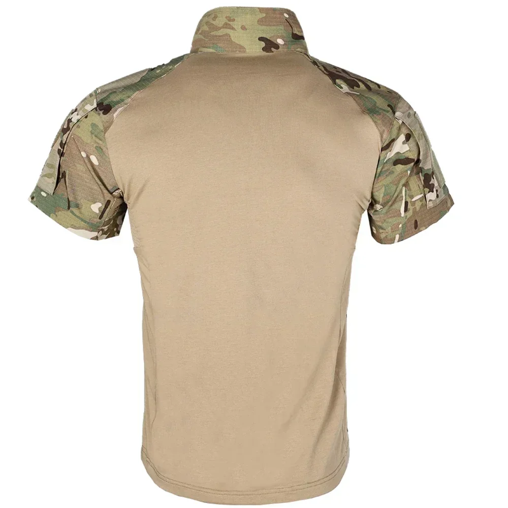 SINAIRSOFT-camisetas tácticas G4 para hombre, camiseta deportiva para exteriores, camisa de manga corta de secado rápido, ropa transpirable para senderismo, caza y combate - imagen 3