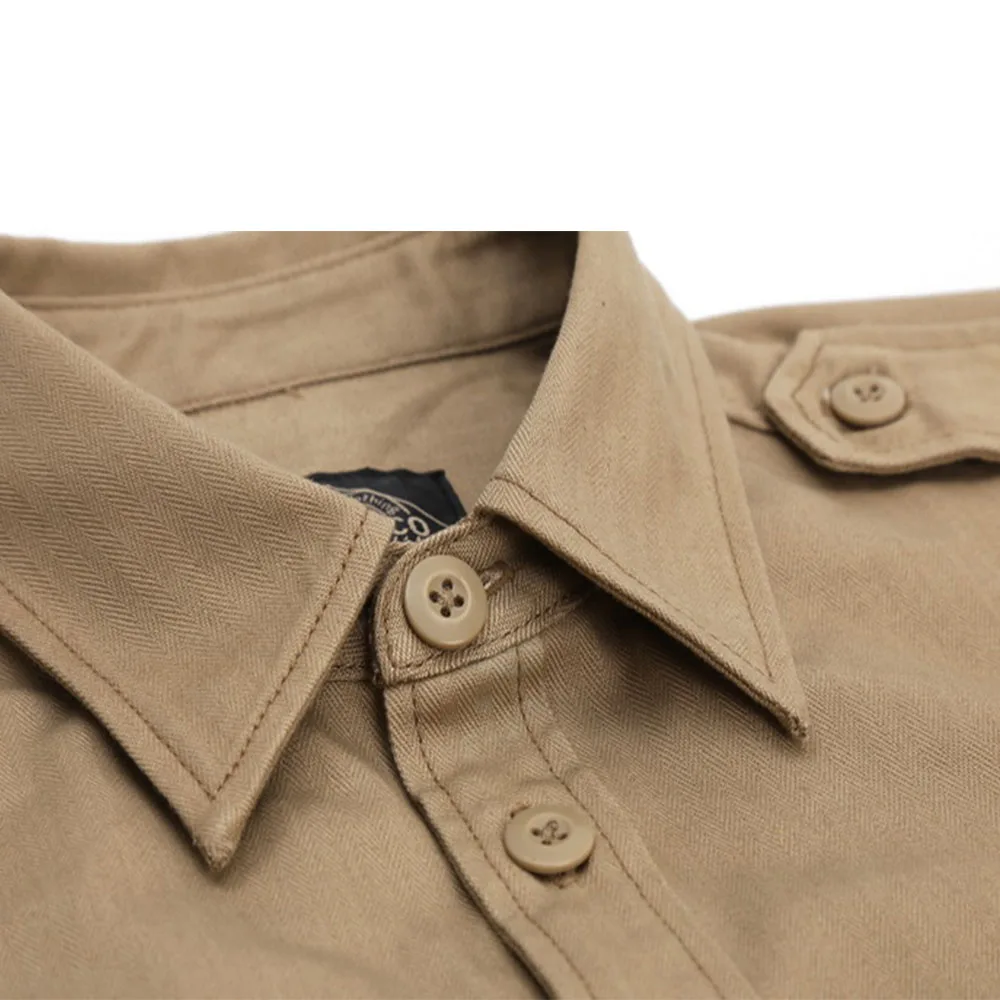 Chaqueta de camisa táctica para hombre, ropa exterior, retro, WW2, Ejército de EE. UU., camiseta para hombre, vintage, deporte - imagen 4