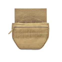 Bolsa táctica para aparejo de pecho, riñonera, portador de placa, bolsa descendente Multicam, chaleco EDC Molle, almacenamiento de artículos diversos, bolsa Abdominal, equipo