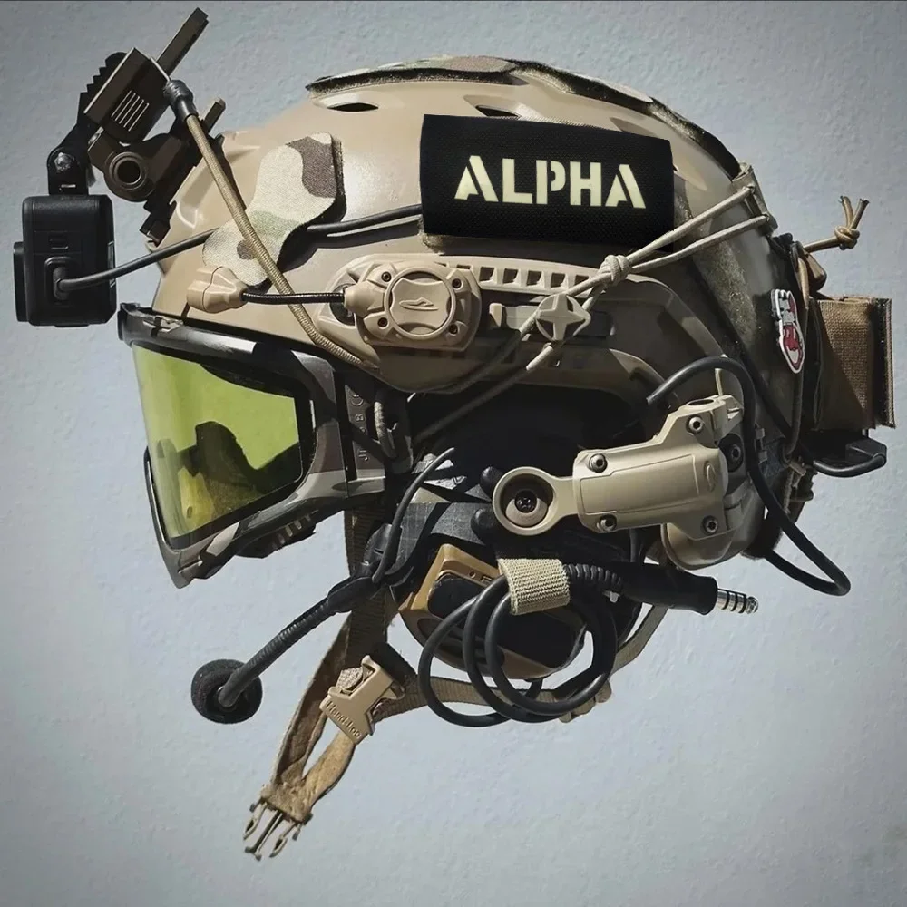 TLLS THUNDER CHARLIF BRAVO SDO CHUCIKY PANTHERTadhctical que brilla en la oscuridad parche con apliques de combate para sombreros casco uniforme mochila - imagen 4