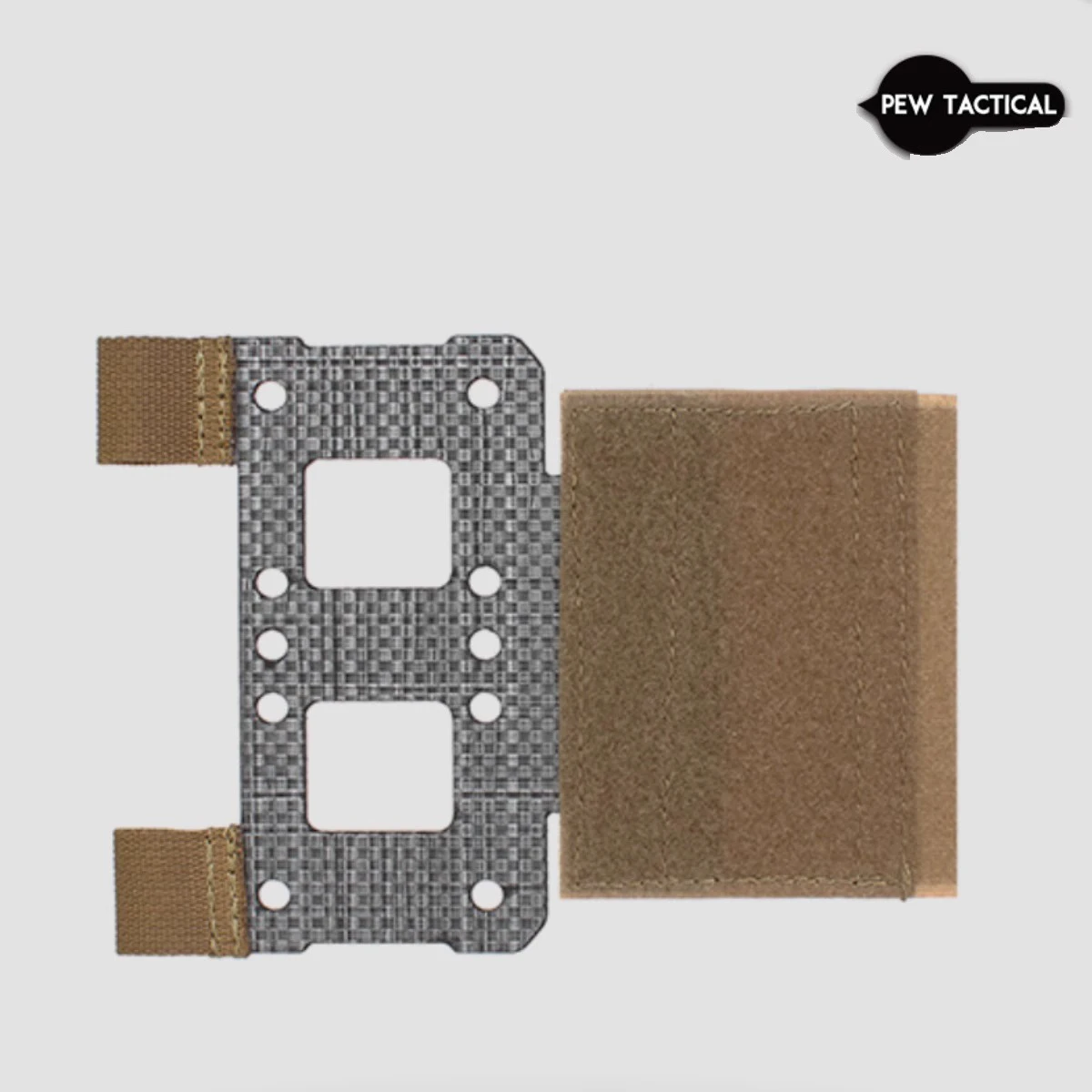 PEW TACTICAL SS D3 Pecho colgante ala lateral MOLLE plataforma de expansión soporte para cuchillo táctico tablero en T de 12 capas - imagen 5