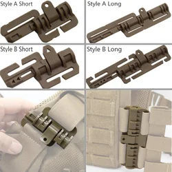 Chaleco táctico con hebilla de liberación rápida, conjunto de conectores de apertura rápida para chaleco JPC CPC NCP XPC, accesorios de caza