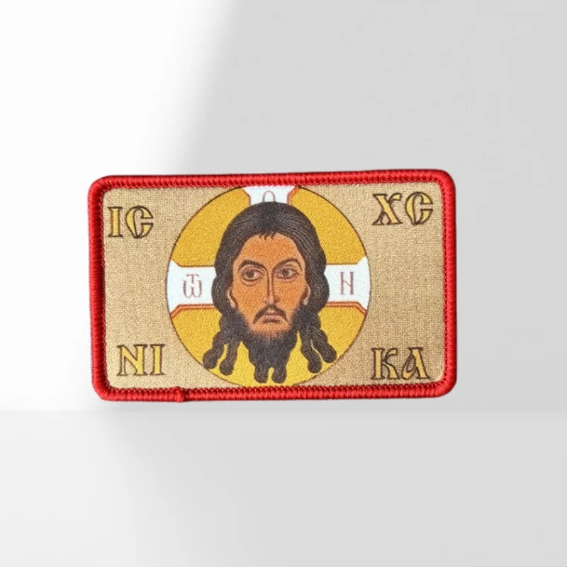 Michael Angel Parche táctico Jesús – Insignia moral MOLLE para mochila - imagen 4