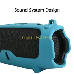 Funda protectora silicona para altavoces J1HC con correas cruzadas para altavoz 6