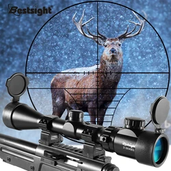 Visor táctico 3-9x40 Mil Dot iluminado con monturas – Caza y airsoft